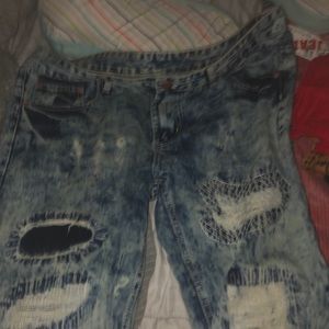 FASHION BLUE JEANS MENS SIZE 36 waist 30 length